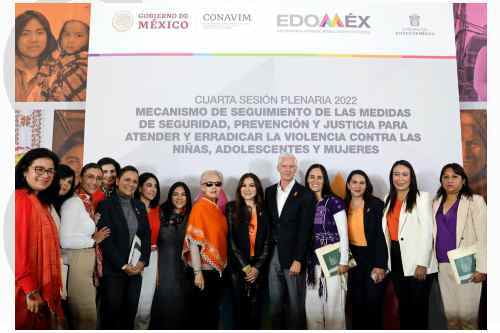 En el Día Naranja: busca Edomex que otras entidades incluyan materias contra violencia de género en escuelas